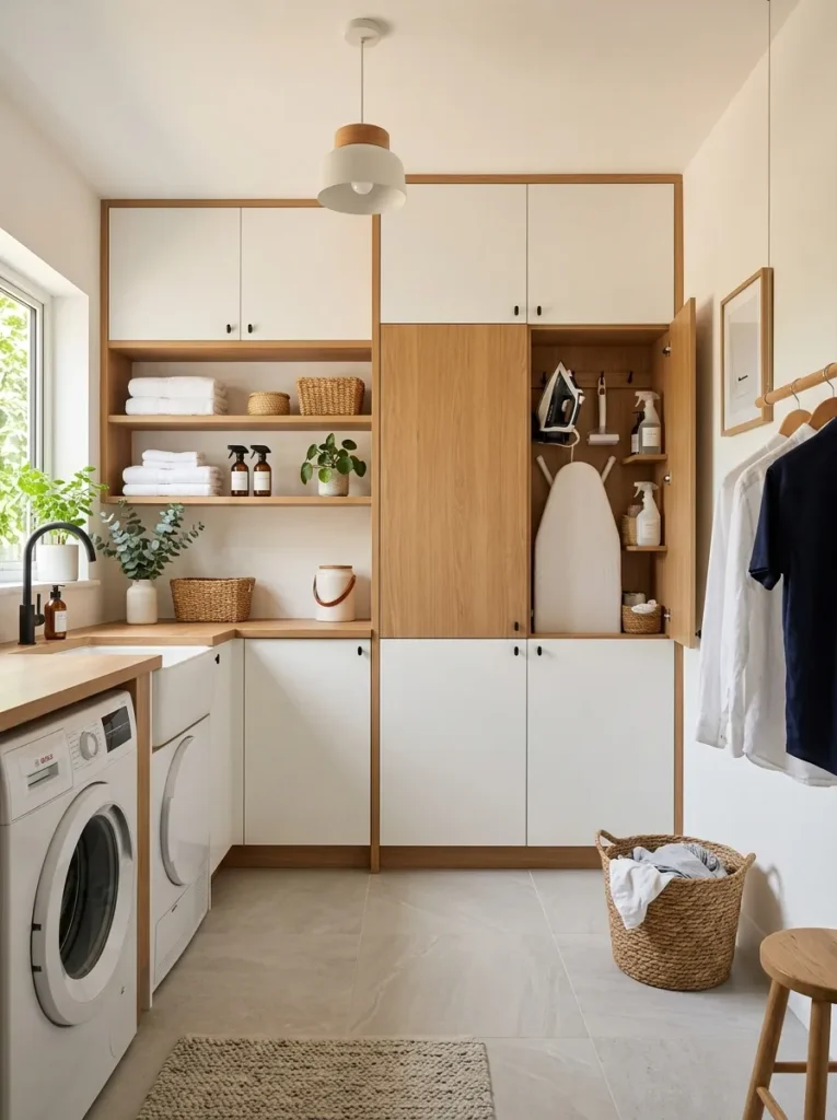Built-In Ironing Center