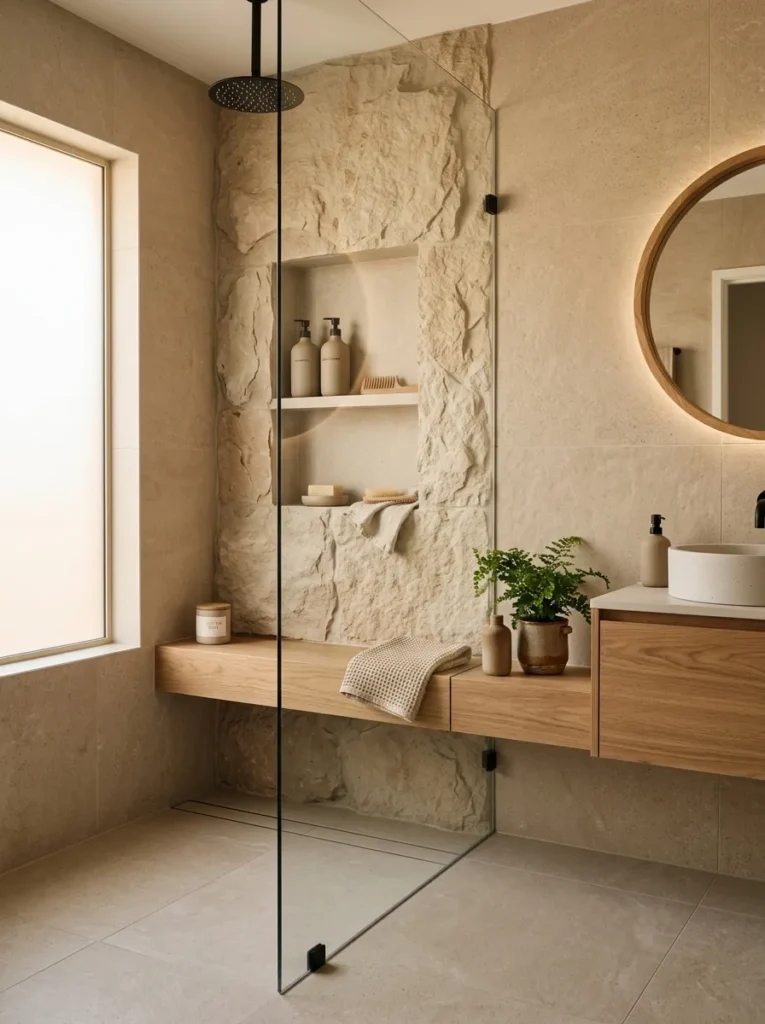 Built-In Shower Niches