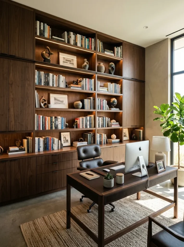 Built-In Storage Walls