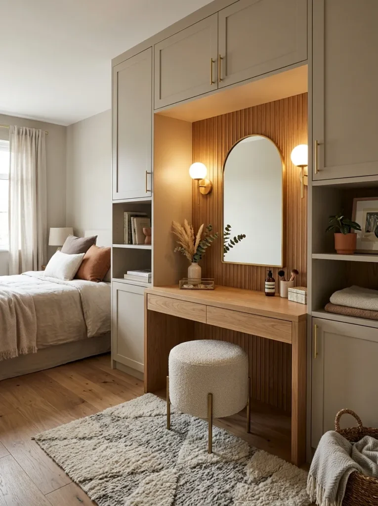 Built In Vanity Nook