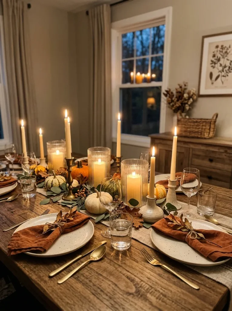 Candlelit Centerpiece