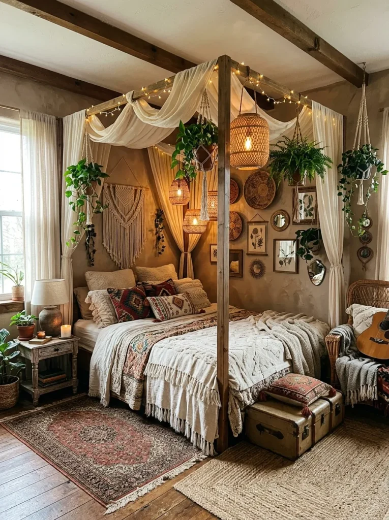 Canopy Bed Layers