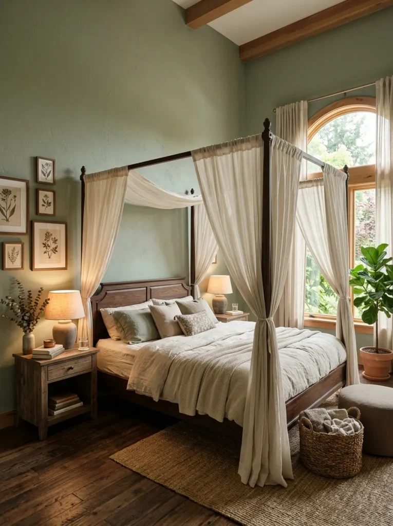 Canopy Bed Styling