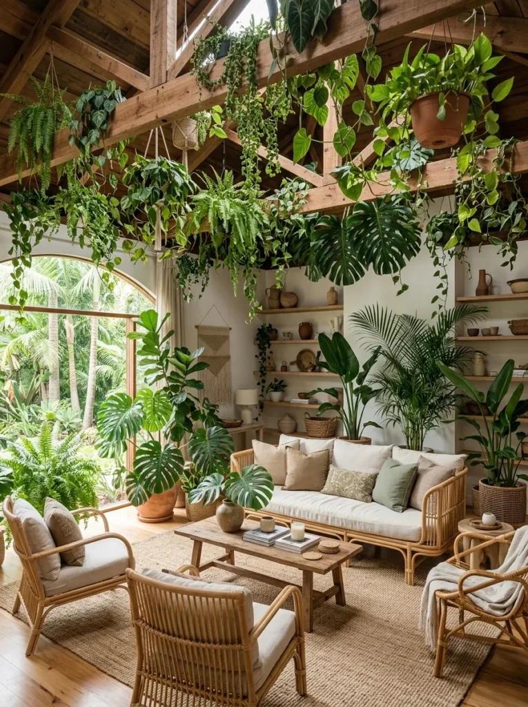 Ceiling Greenery Accents