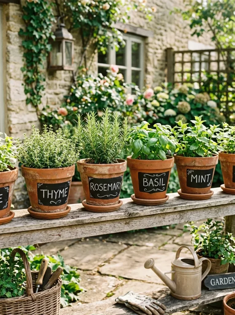 Chalkboard Plant Labels