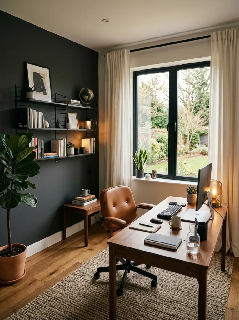 Charcoal Accent Wall