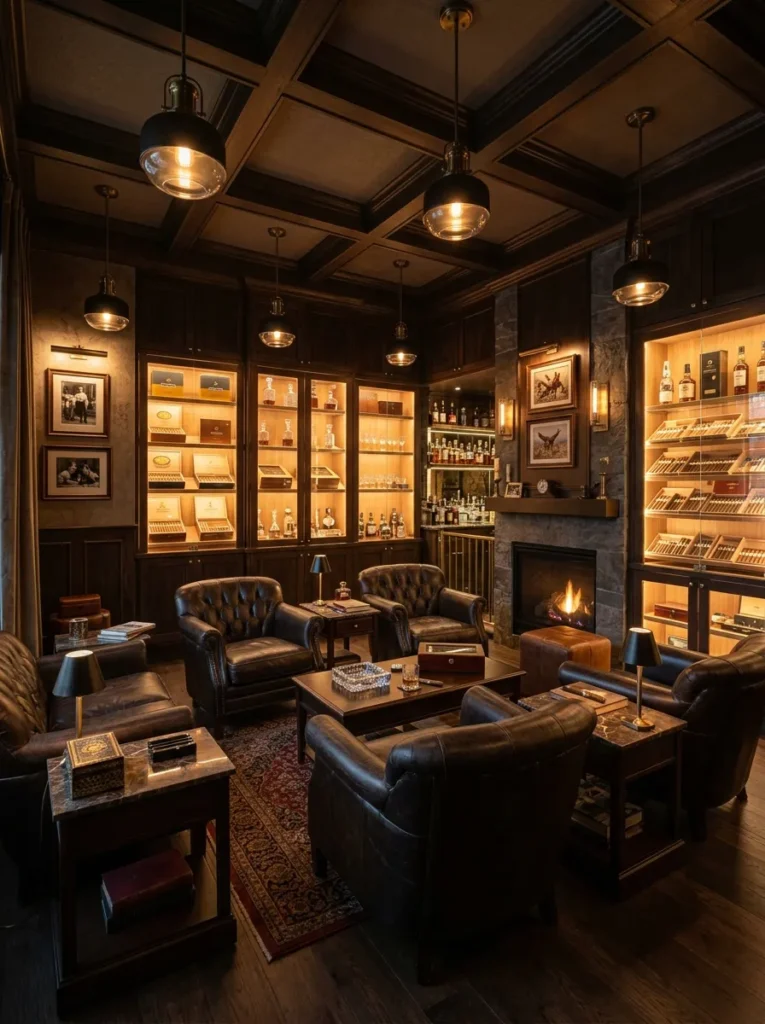 Cigar Lounge Retreat