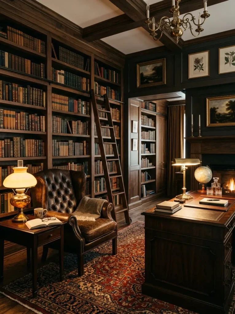 Classic Library Corner