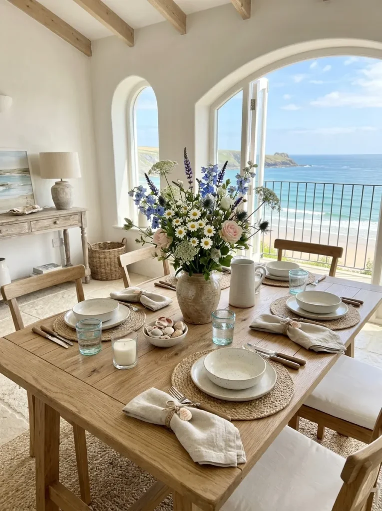 Coastal Wildflower Setting