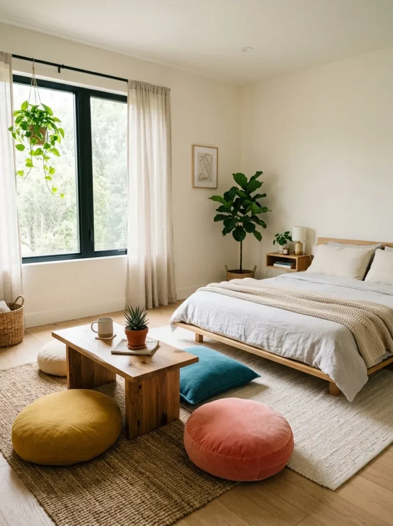 Colorful Floor Cushions