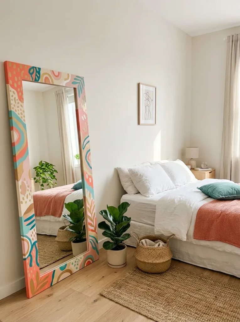 Colorful Mirror Frames