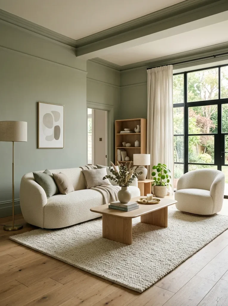 Cream Bouclé Seating