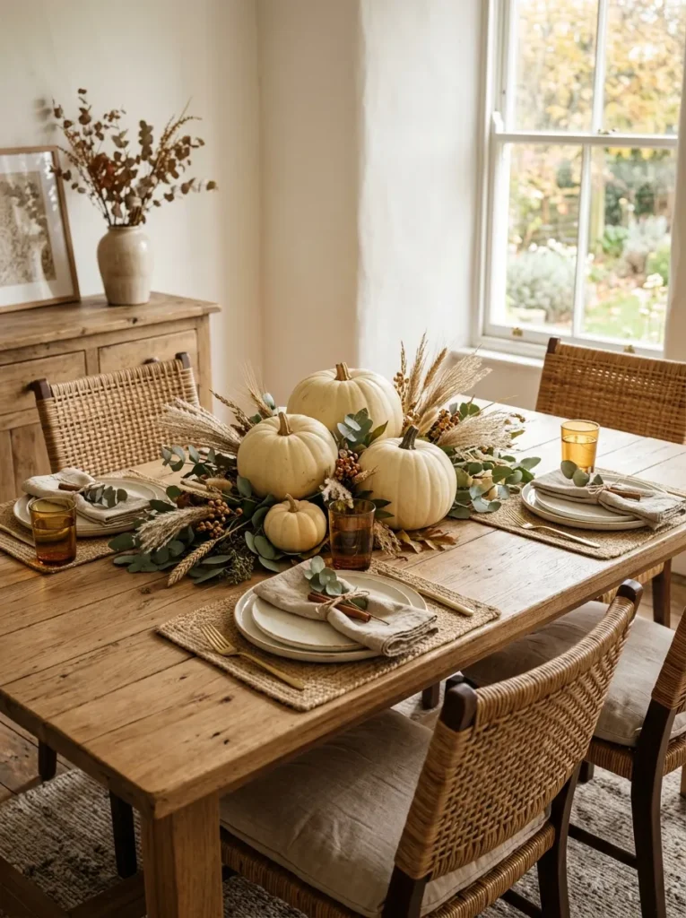 Cream Pumpkin Trio