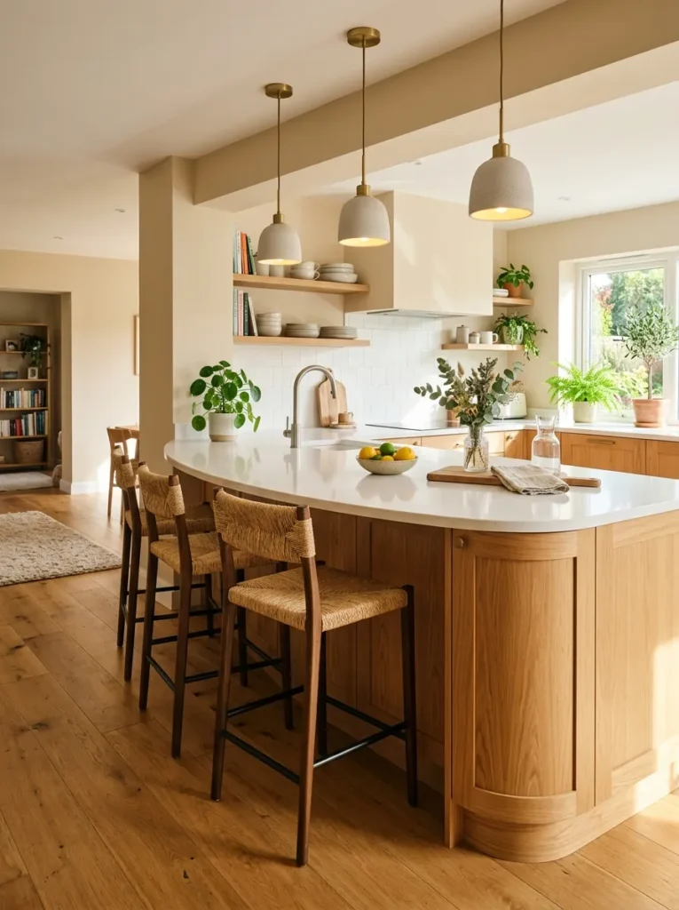 Curved Breakfast Bar