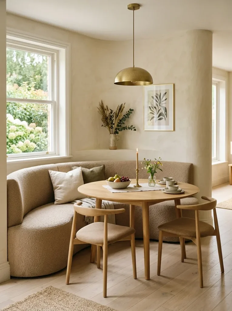 Curved Corner Seating