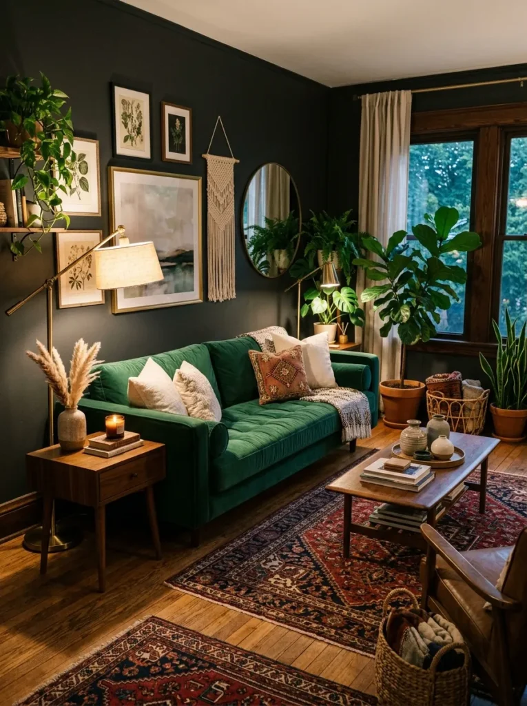 Dark Velvet Seating