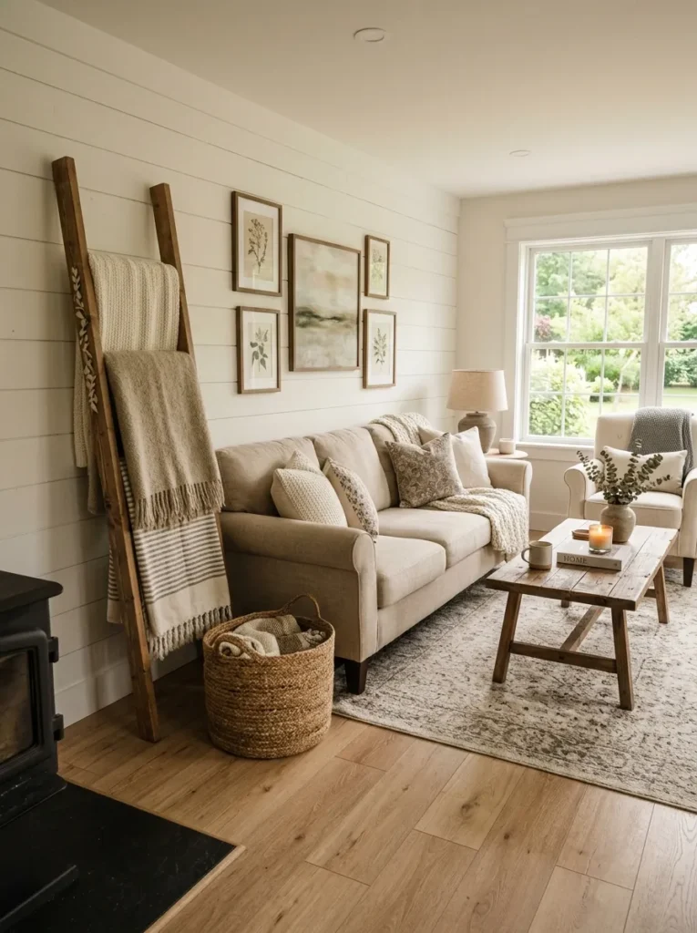 Decorative Wooden Ladder