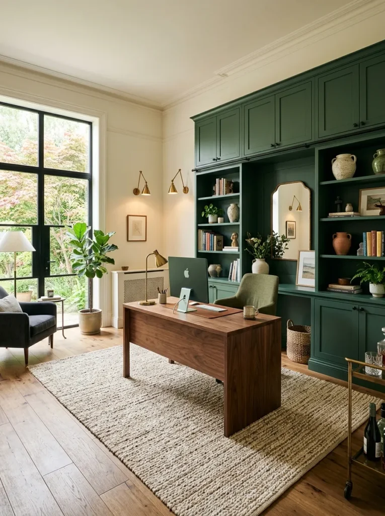 Deep Green Cabinetry