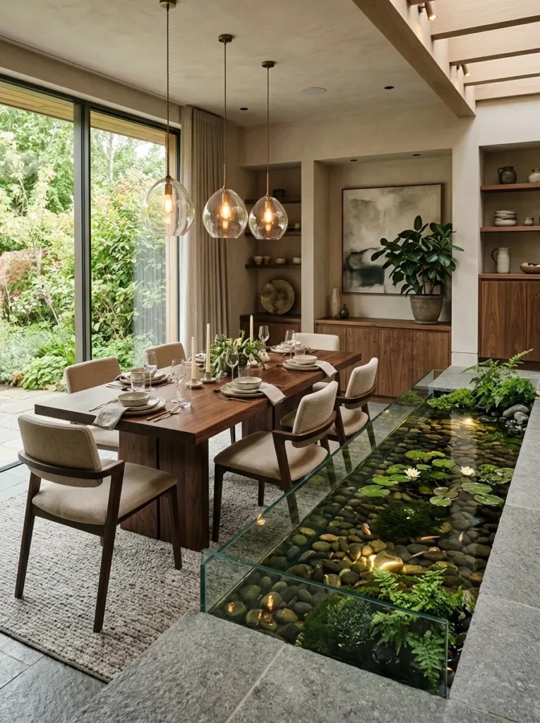 Dining Area Pond