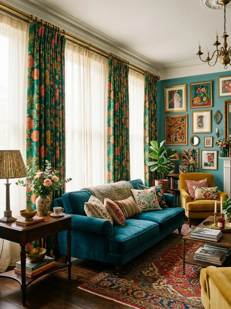 Dramatic Window Treatments