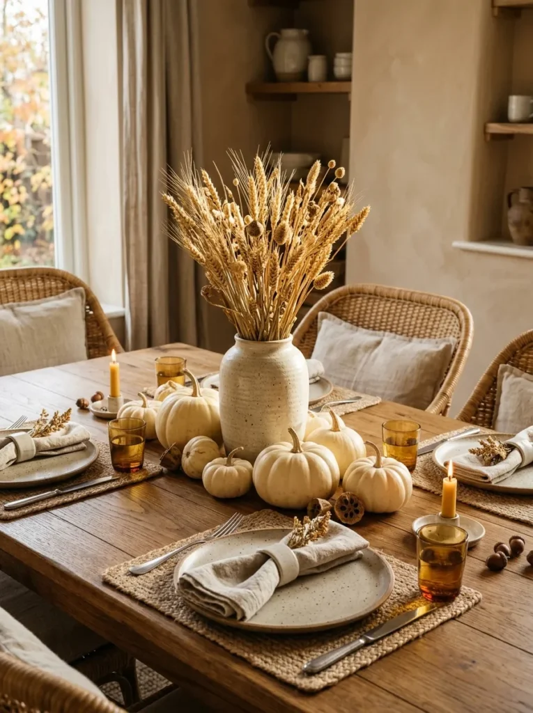Dried Wheat Bundle