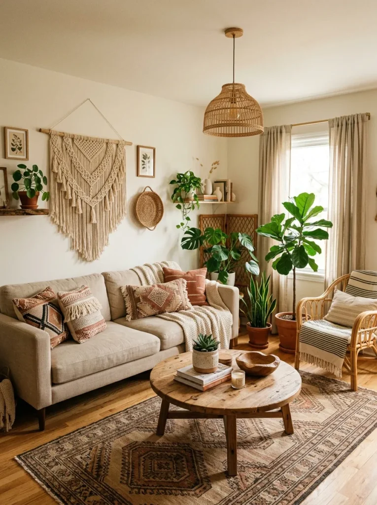 Earthy Boho Styling