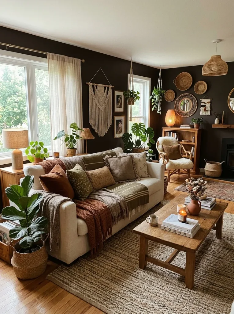 Earthy Linen Textiles
