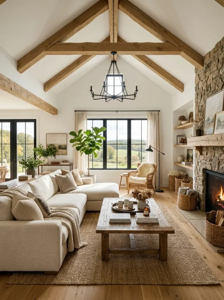 Exposed Ceiling Beams