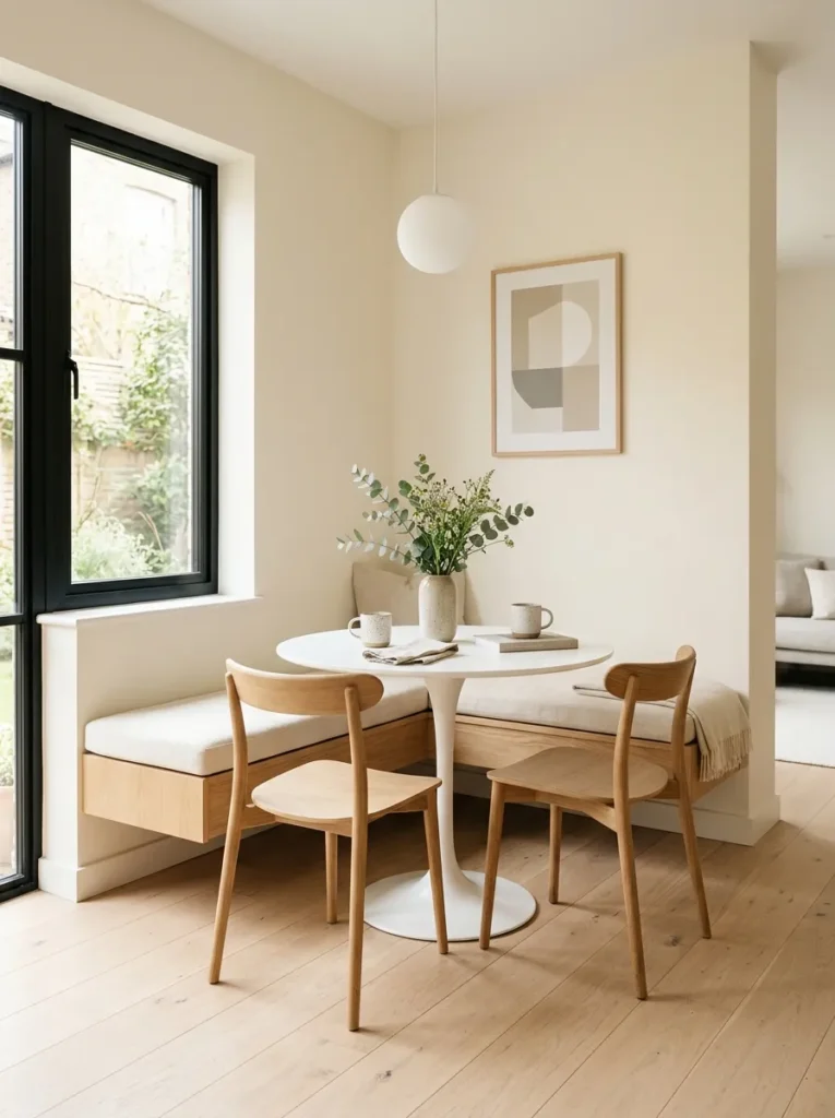 Floating Corner Bench