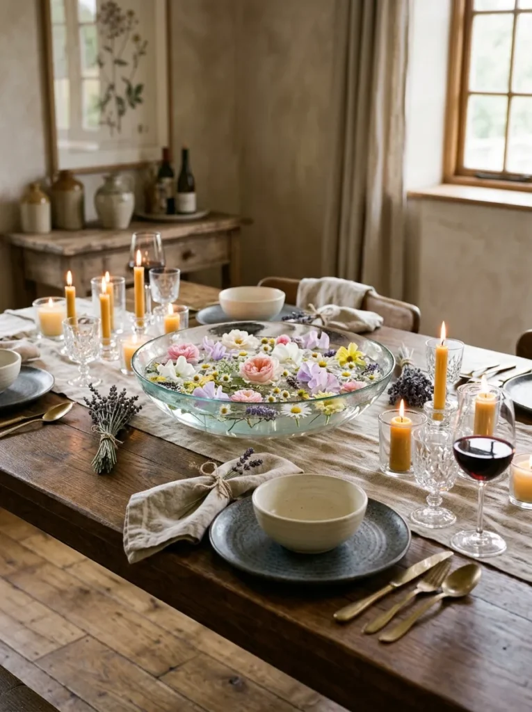 Floating Flower Bowls