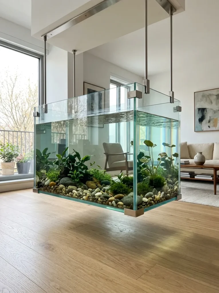Floating Glass Pond