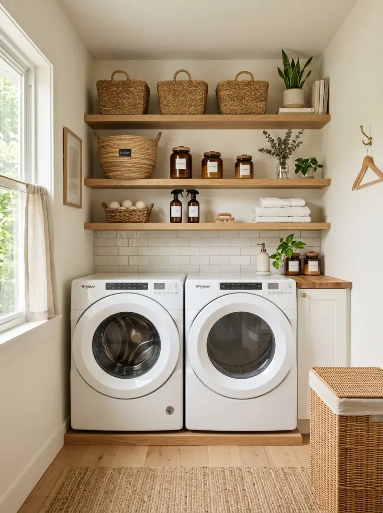 Floating Utility Shelves
