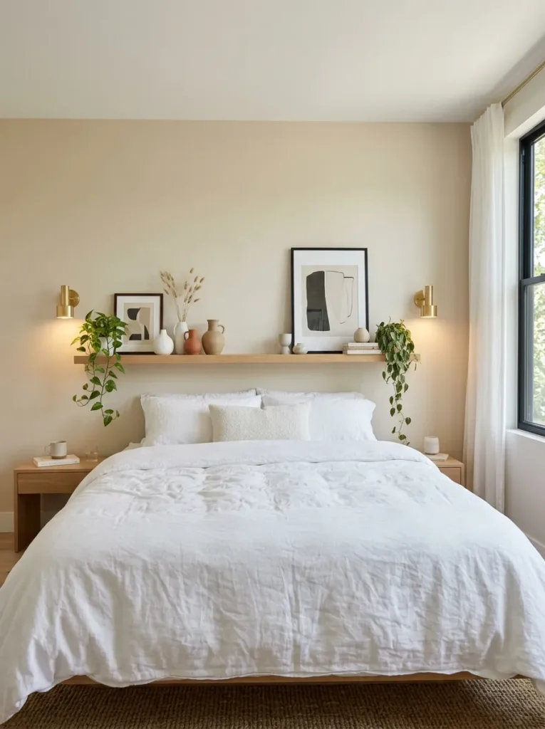 Floating Wooden Shelf
