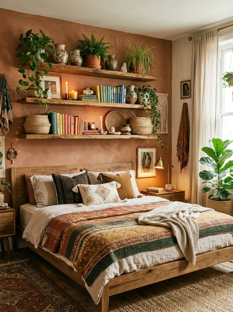 Floating Wooden Shelves