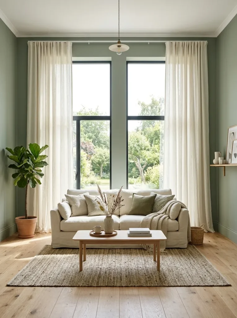 Floor-To-Ceiling Curtains