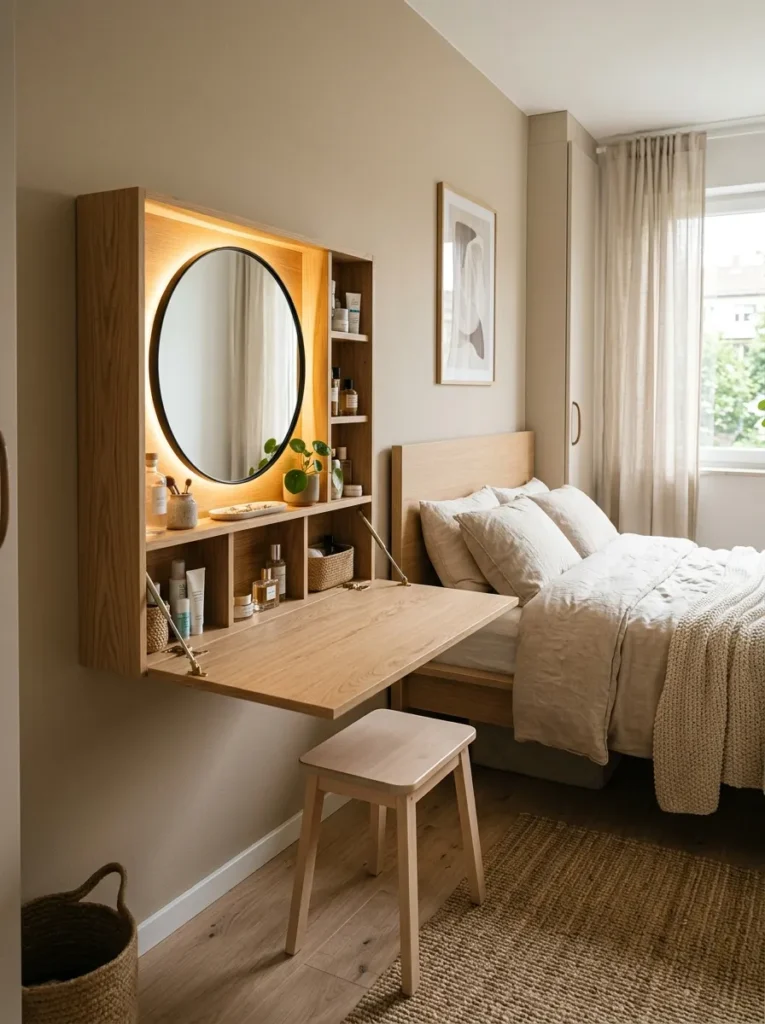 Fold Down Vanity