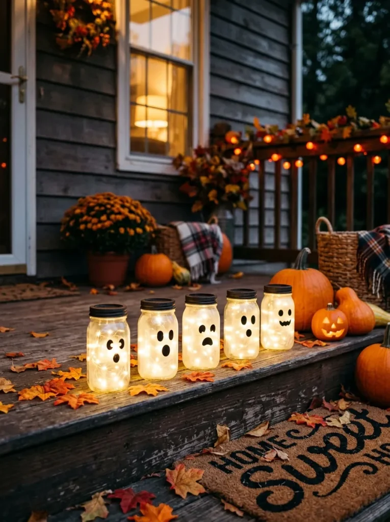 Ghost Lantern Jars