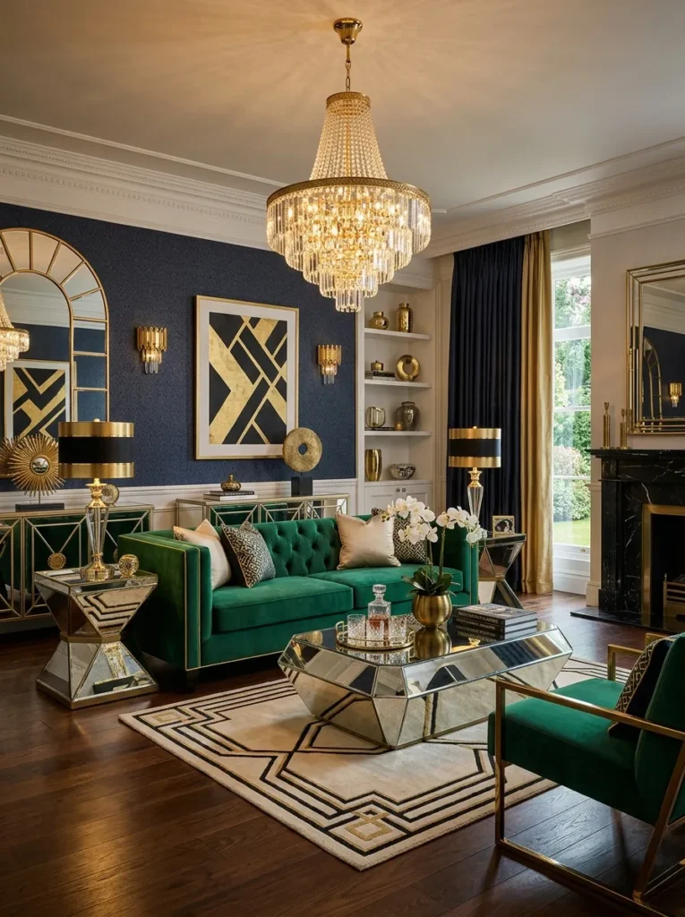 Glamorous Hollywood Regency