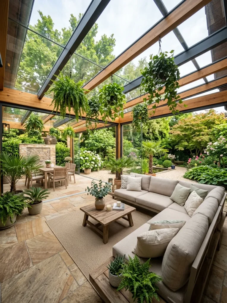 Glass Roof Extension