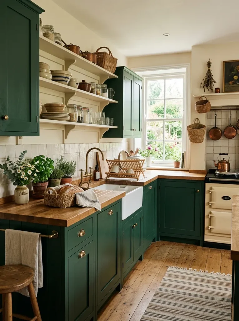 Green Cottage Style