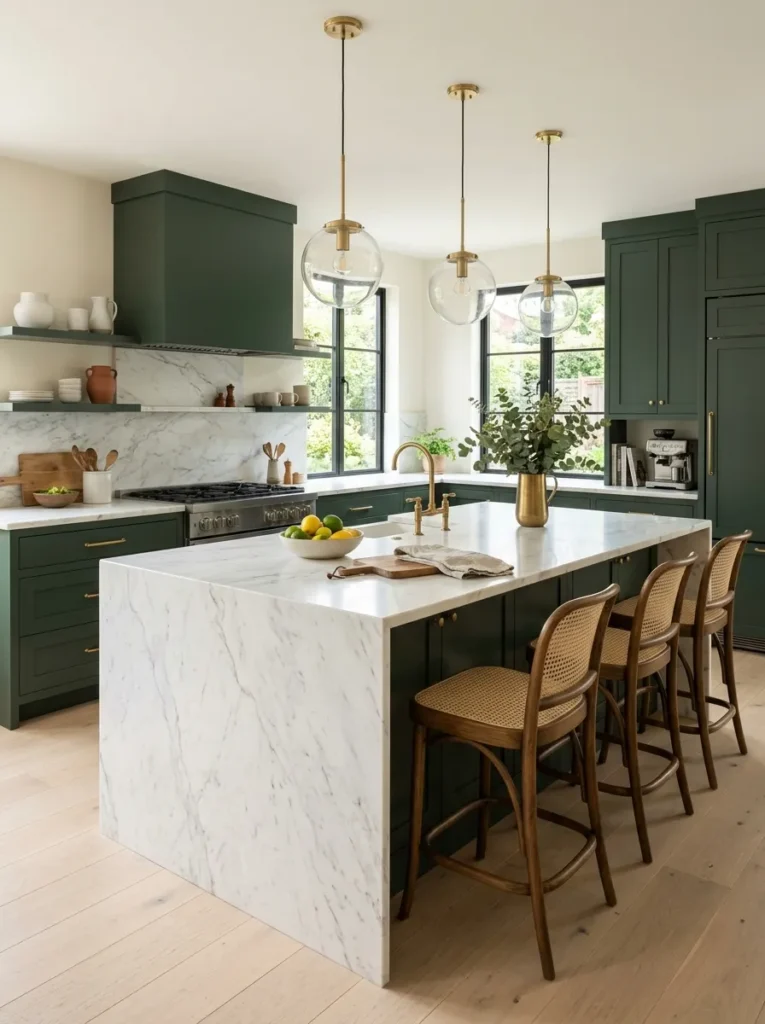 Green With Marble