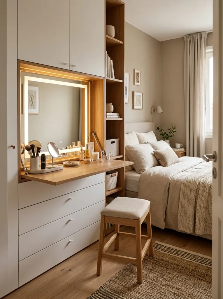 Hidden Mirror Vanity
