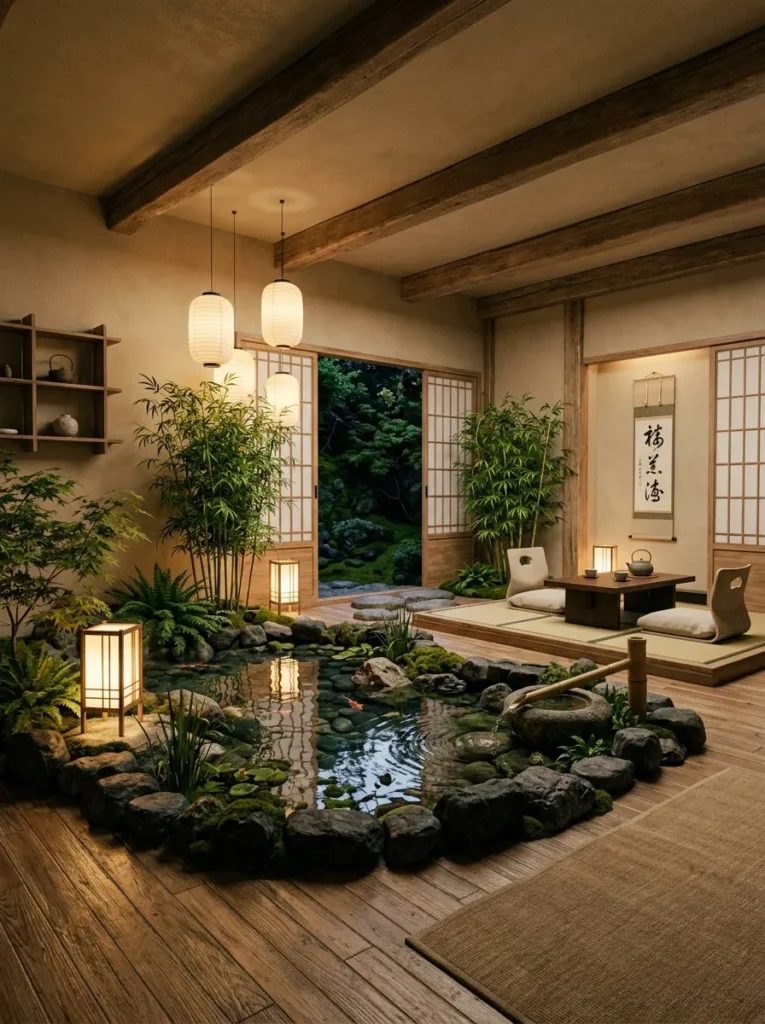 Japanese Inspired Pond