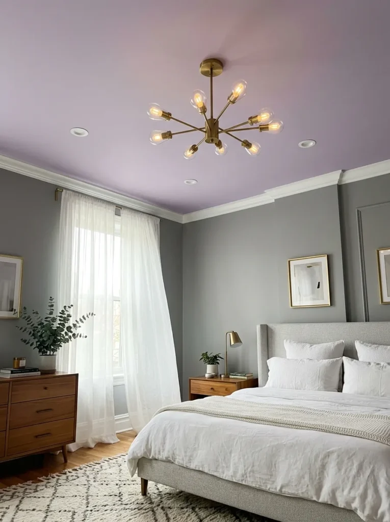 Lavender Accent Ceiling