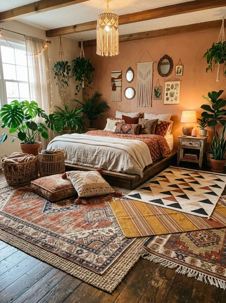 Layered Floor Rugs