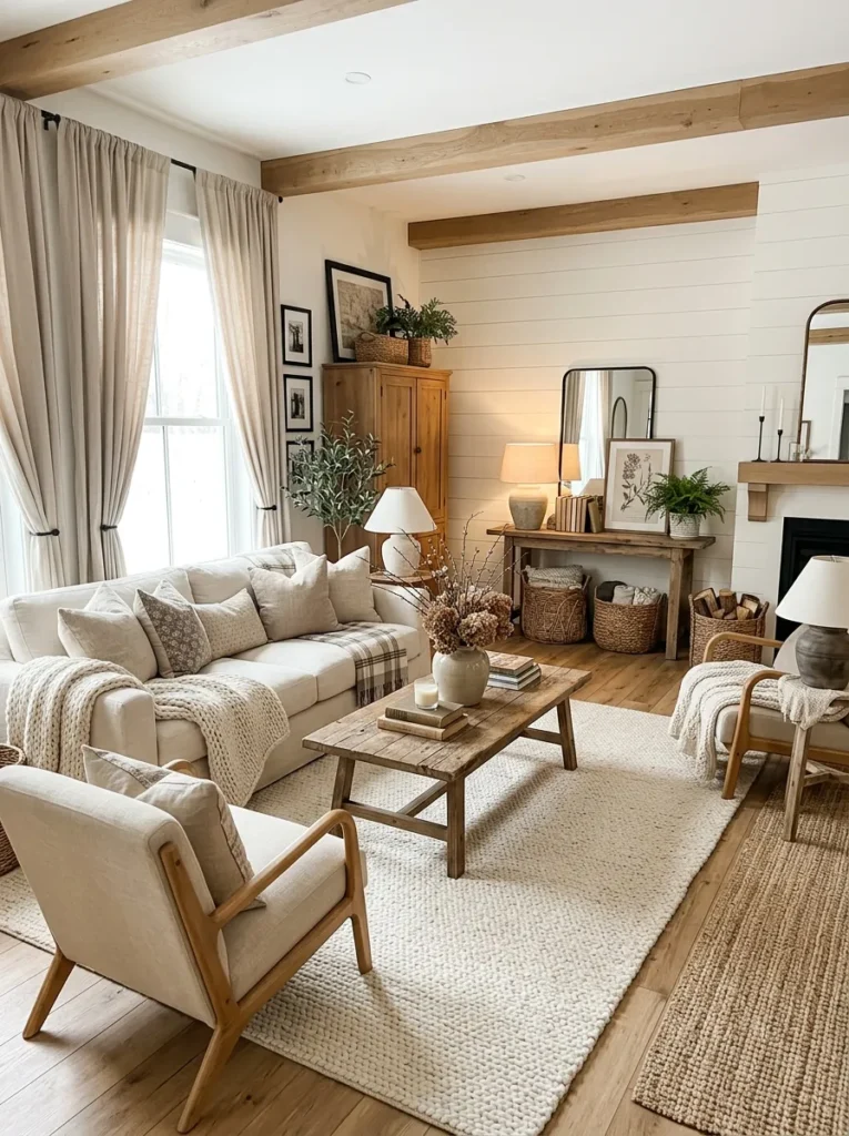 Layered Neutral Textiles