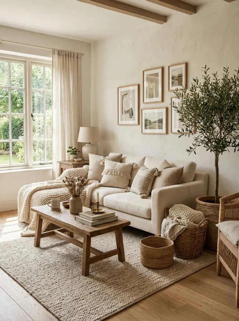 Layered Neutral Textiles