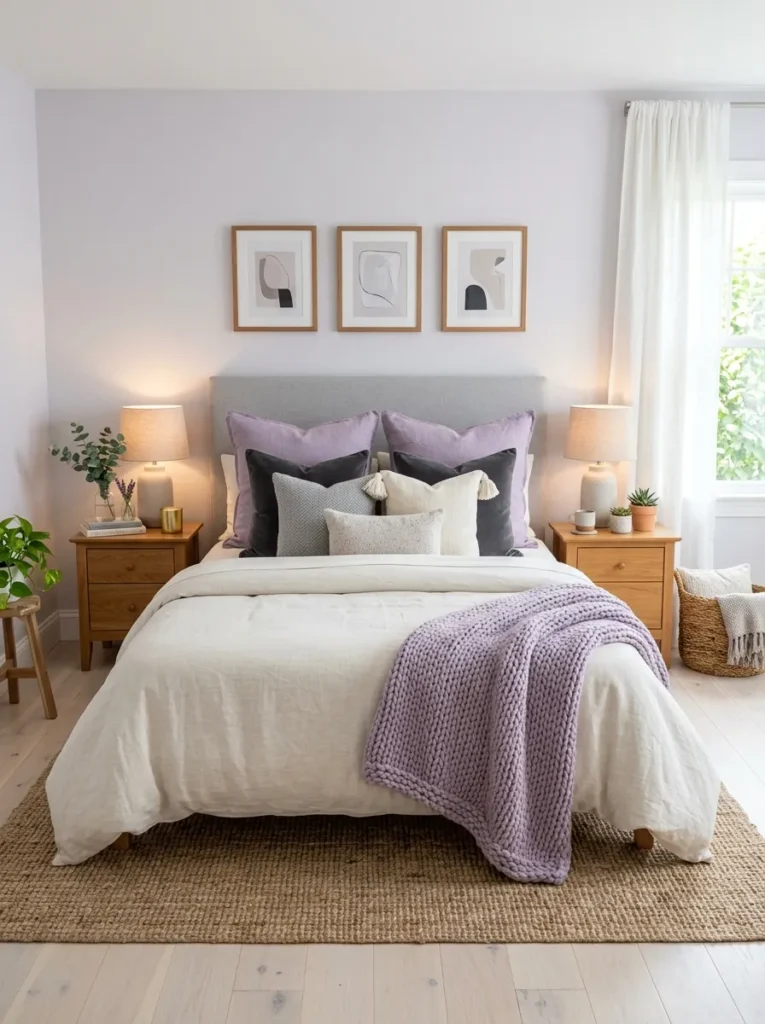 Layered Throw Pillows