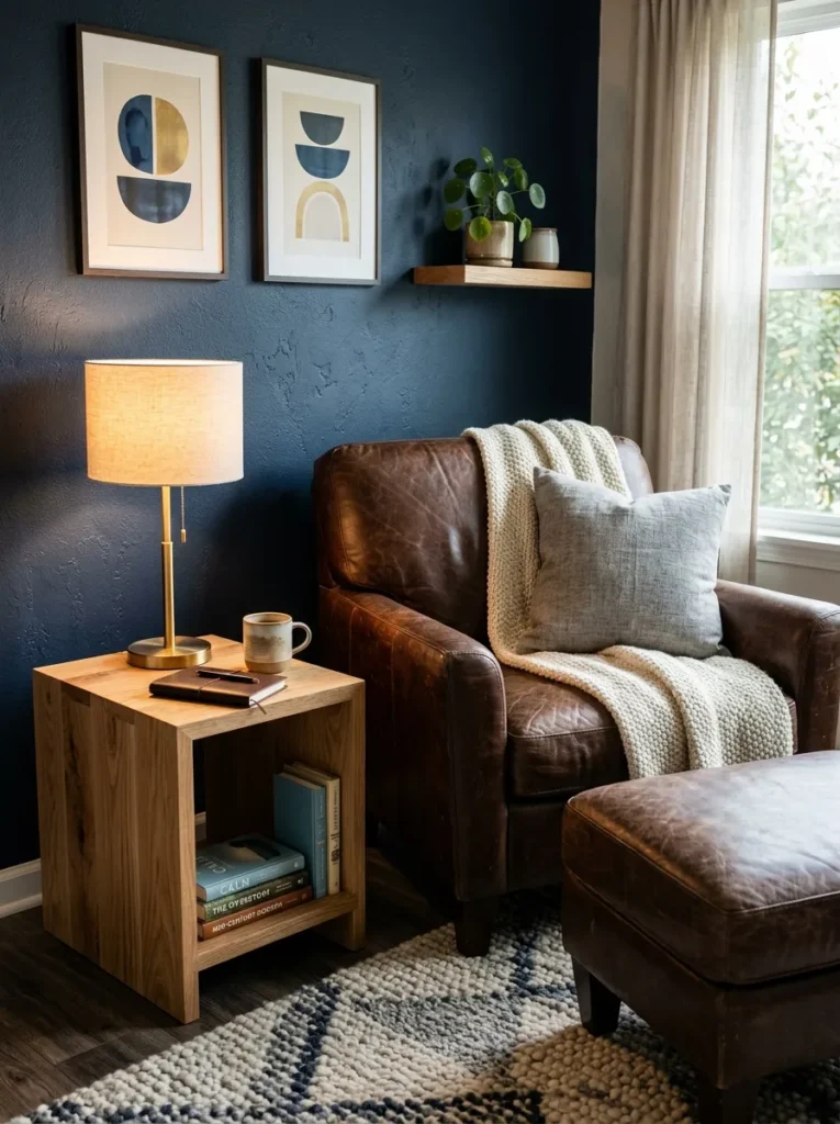 Leather Seating Corner