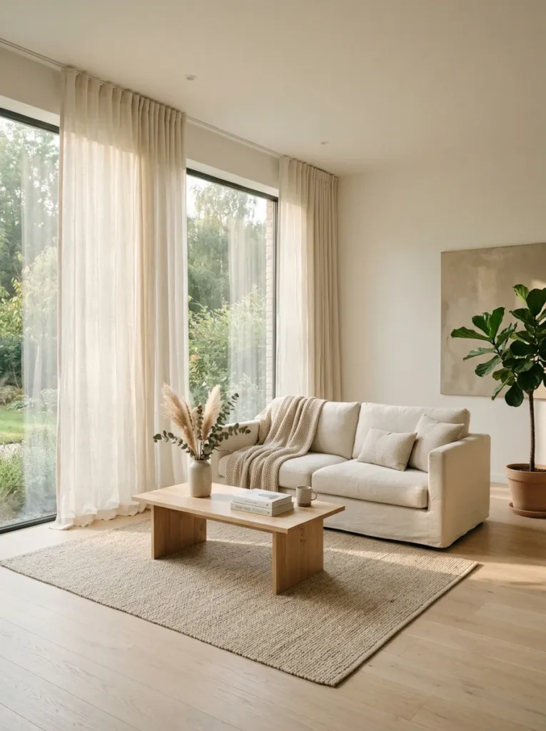 Light Linen Curtains